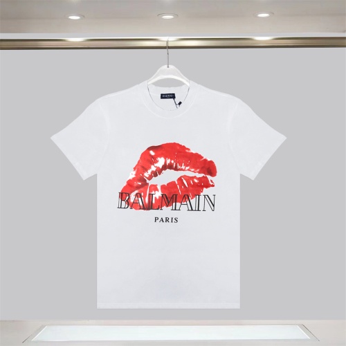 Wholesale Balmain T-Shirts Short Sleeved For Unisex #1264470 $32.00 USD, Wholesale Quality Replica Balmain T-Shirts