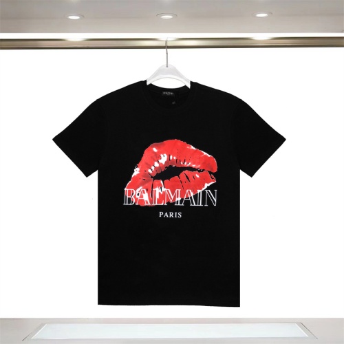 Wholesale Balmain T-Shirts Short Sleeved For Unisex #1264471 $32.00 USD, Wholesale Quality Replica Balmain T-Shirts