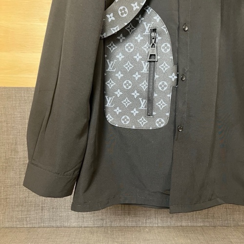 Replica Louis Vuitton LV Shirts Long Sleeved For Unisex #1264476 $64.00 USD for Wholesale