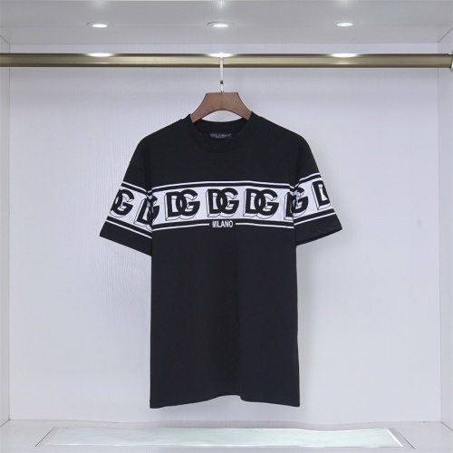 Wholesale Dolce &amp; Gabbana D&amp;G T-Shirts Short Sleeved For Unisex #1264480 $34.00 USD, Wholesale Quality Replica Dolce &amp; Gabbana D&amp;G T-Shirts