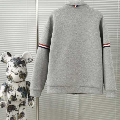 Replica Thom Browne Jackets Long Sleeved For Unisex #1264483 $85.00 USD for Wholesale