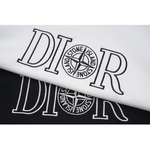 Replica Christian Dior T-Shirts Short Sleeved For Unisex #1264486 $32.00 USD for Wholesale