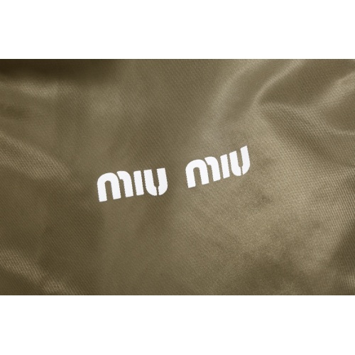 Replica MIU MIU Coat Long Sleeved For Unisex #1264487 $98.00 USD for Wholesale