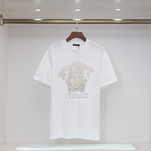 Wholesale Versace T-Shirts Short Sleeved For Unisex #1264521 $38.00 USD, Wholesale Quality Replica Versace T-Shirts