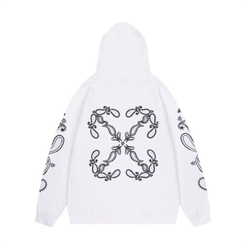 Wholesale Off-White Hoodies Long Sleeved For Unisex #1264553 $60.00 USD, Wholesale Quality Replica Off-White Hoodies