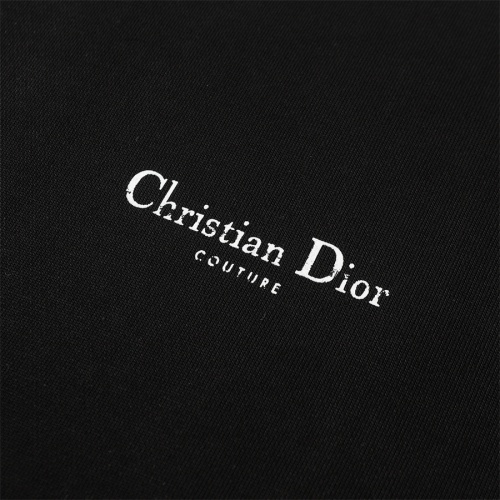 Replica Christian Dior Hoodies Long Sleeved For Unisex #1264566 $56.00 USD for Wholesale