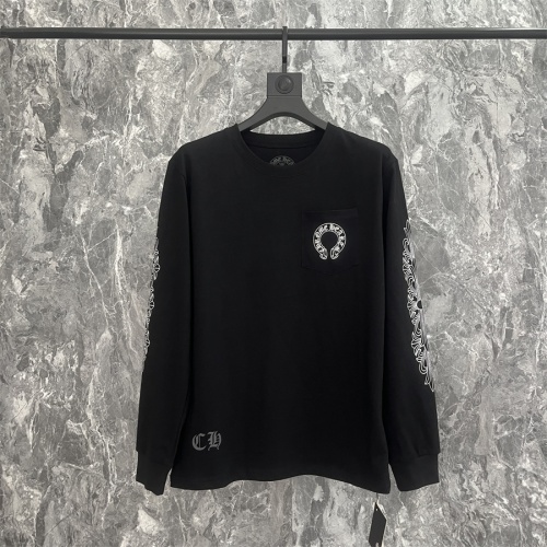 Wholesale Chrome Hearts T-Shirts Long Sleeved For Unisex #1264593 $52.00 USD, Wholesale Quality Replica Chrome Hearts T-Shirts