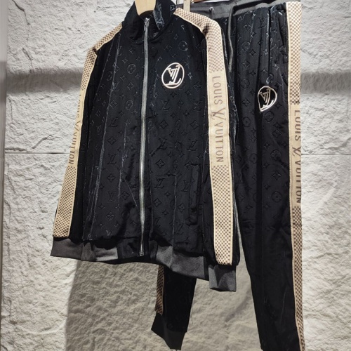 Wholesale Louis Vuitton LV Tracksuits Long Sleeved For Men #1264611 $132.00 USD, Wholesale Quality Replica Louis Vuitton LV Tracksuits