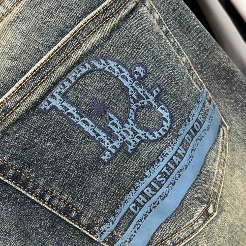 Replica Christian Dior Jeans For Men #1264624 $72.00 USD for Wholesale