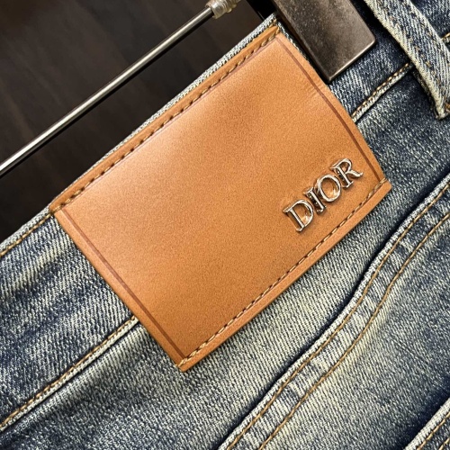 Replica Christian Dior Jeans For Men #1264624 $72.00 USD for Wholesale