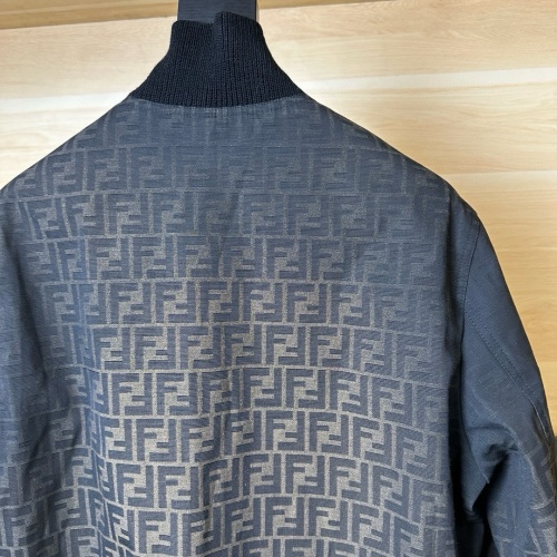 Replica Fendi Jackets Long Sleeved For Men #1264630 $140.00 USD for Wholesale