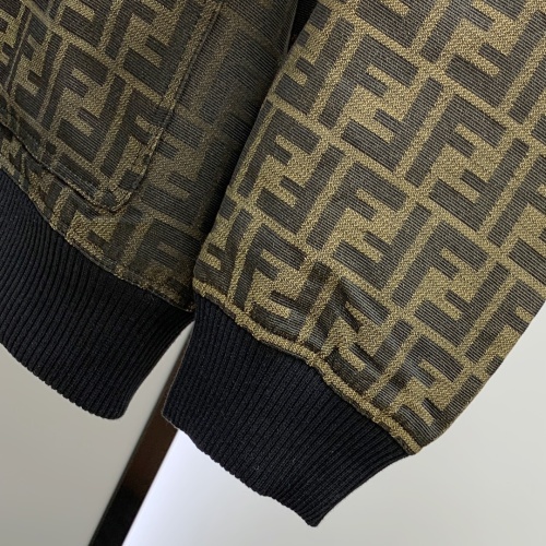 Replica Fendi Jackets Long Sleeved For Men #1264632 $108.00 USD for Wholesale