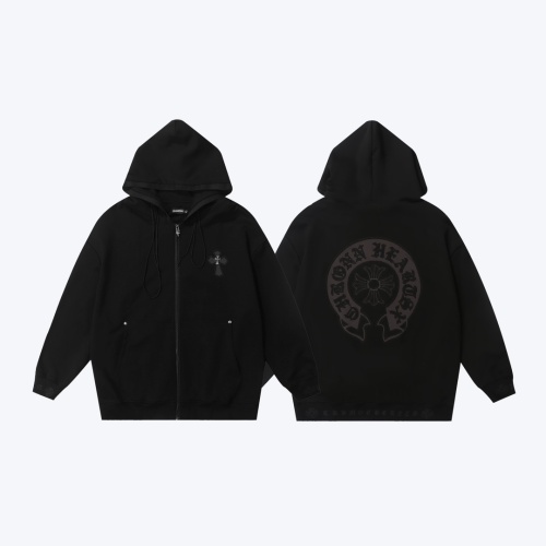 Wholesale Chrome Hearts Hoodies Long Sleeved For Unisex #1264637 $98.00 USD, Wholesale Quality Replica Chrome Hearts Hoodies