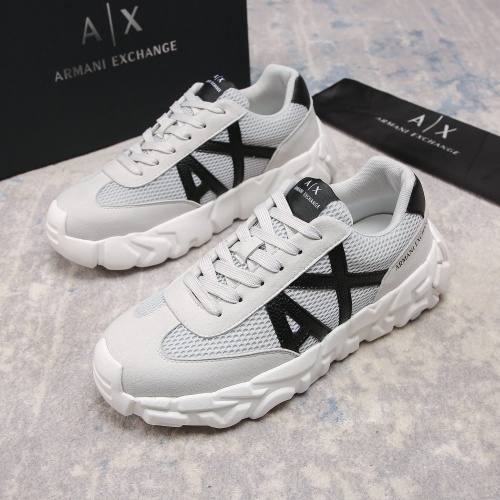 Wholesale Armani Casual Shoes For Men #1264644 $82.00 USD, Wholesale Quality Replica Armani Casual Shoes