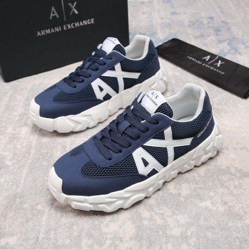 Wholesale Armani Casual Shoes For Men #1264645 $82.00 USD, Wholesale Quality Replica Armani Casual Shoes