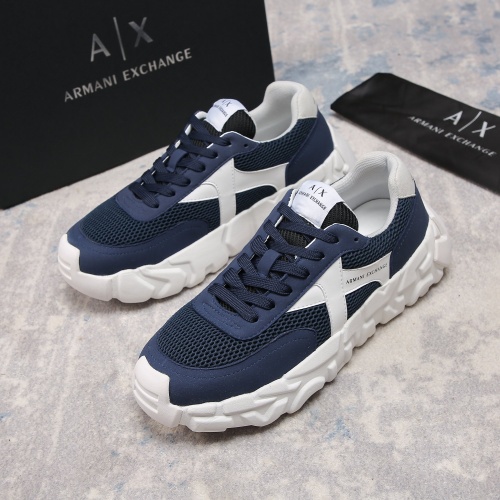 Wholesale Armani Casual Shoes For Men #1264649 $82.00 USD, Wholesale Quality Replica Armani Casual Shoes