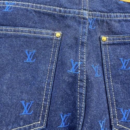 Replica Louis Vuitton LV Jeans For Unisex #1264664 $64.00 USD for Wholesale