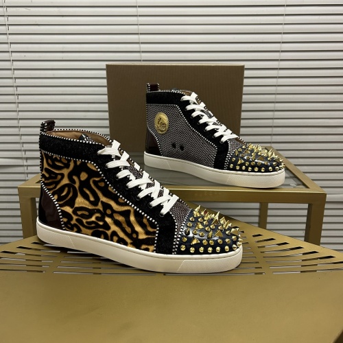 Wholesale Christian Louboutin High Top Shoes For Women #1264694 $98.00 USD, Wholesale Quality Replica Christian Louboutin High Top Shoes