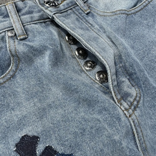 Replica Chrome Hearts Jeans For Men #1264700 $64.00 USD for Wholesale