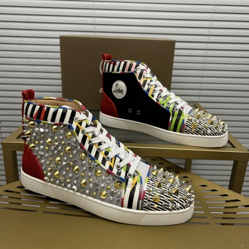 Wholesale Christian Louboutin High Top Shoes For Women #1264702 $100.00 USD, Wholesale Quality Replica Christian Louboutin High Top Shoes