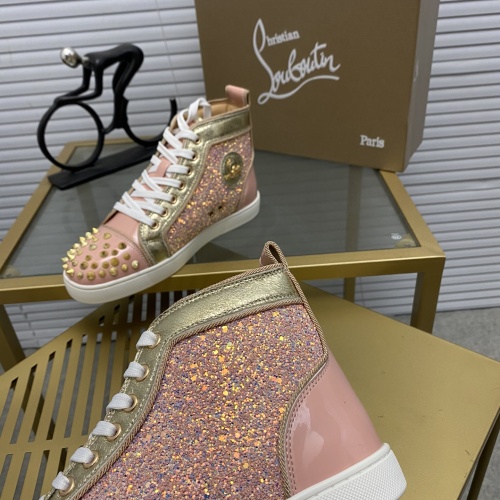 Replica Christian Louboutin High Top Shoes For Women #1264710 $96.00 USD for Wholesale