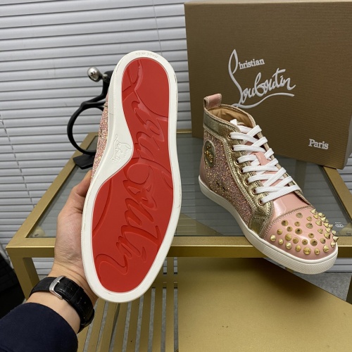 Replica Christian Louboutin High Top Shoes For Women #1264710 $96.00 USD for Wholesale