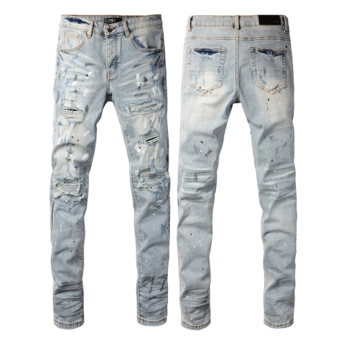 Wholesale Amiri Jeans For Men #1264724 $64.00 USD, Wholesale Quality Replica Amiri Jeans