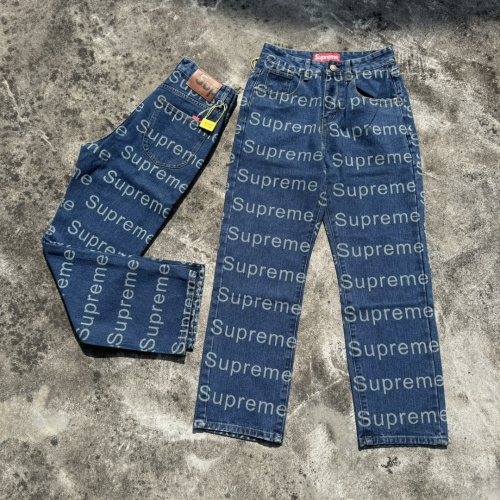 Wholesale Supreme Jeans For Men #1264731 $52.00 USD, Wholesale Quality Replica Supreme Jeans