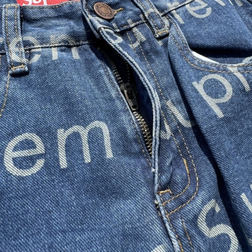 Replica Supreme Jeans For Men #1264731 $52.00 USD for Wholesale