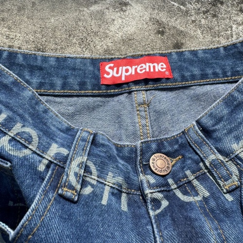 Replica Supreme Jeans For Men #1264731 $52.00 USD for Wholesale