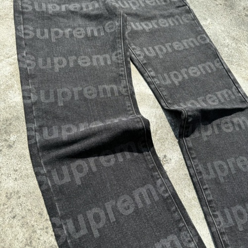 Replica Supreme Jeans For Men #1264732 $52.00 USD for Wholesale