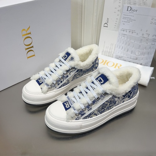 Replica Christian Dior Casual Shoes For Women #1264736 $105.00 USD for Wholesale