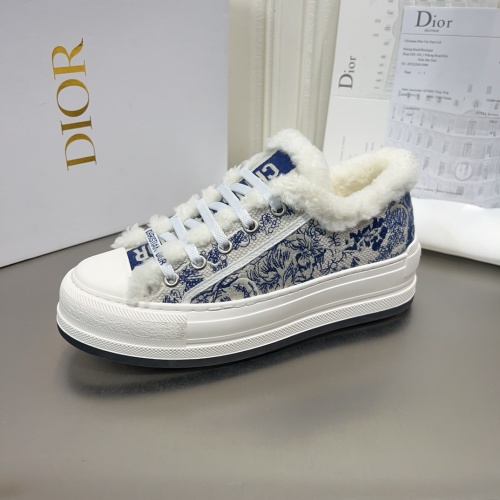 Replica Christian Dior Casual Shoes For Women #1264736 $105.00 USD for Wholesale