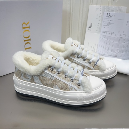 Wholesale Christian Dior Casual Shoes For Women #1264737 $105.00 USD, Wholesale Quality Replica Christian Dior Casual Shoes