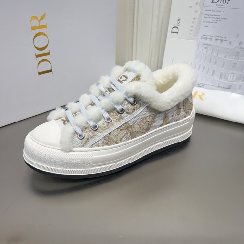 Replica Christian Dior Casual Shoes For Women #1264737 $105.00 USD for Wholesale