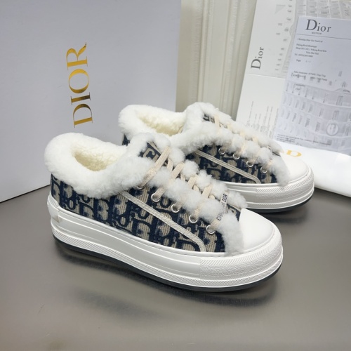 Wholesale Christian Dior Casual Shoes For Women #1264740 $105.00 USD, Wholesale Quality Replica Christian Dior Casual Shoes