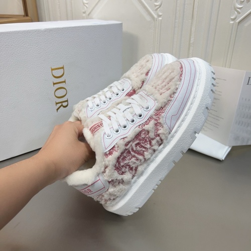 Replica Christian Dior Casual Shoes For Women #1264741 $105.00 USD for Wholesale