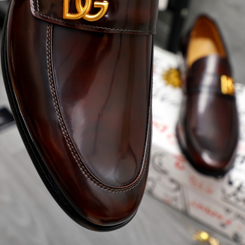 Replica Dolce & Gabbana D&G Leather Shoes For Men #1264782 $82.00 USD for Wholesale