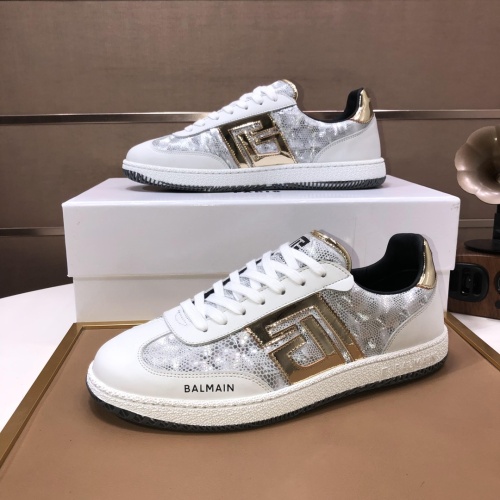 Wholesale Balmain Casual Shoes For Men #1264795 $112.00 USD, Wholesale Quality Replica Balmain Casual Shoes