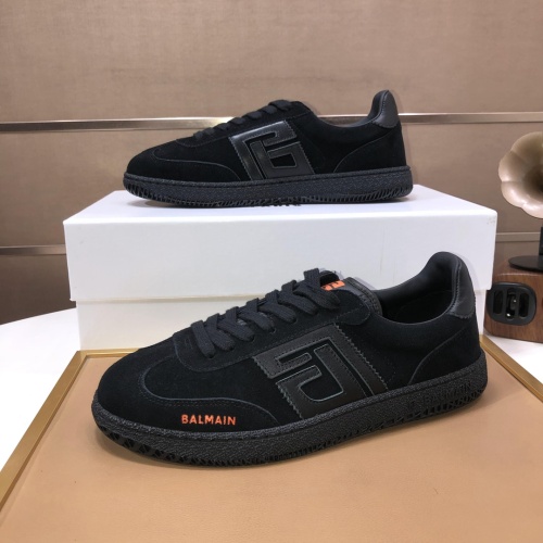 Wholesale Balmain Casual Shoes For Men #1264801 $112.00 USD, Wholesale Quality Replica Balmain Casual Shoes