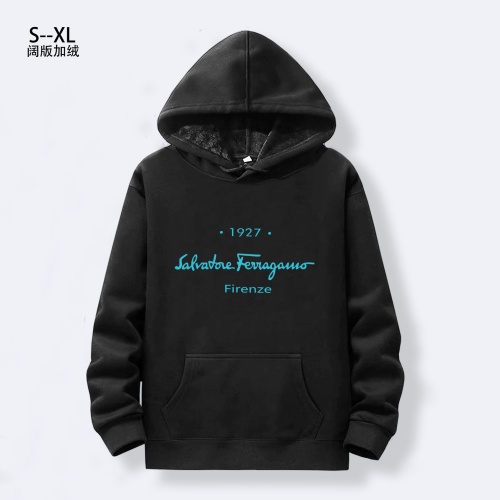 Wholesale Salvatore Ferragamo Hoodies Long Sleeved For Men #1264841 $38.00 USD, Wholesale Quality Replica Salvatore Ferragamo Hoodies