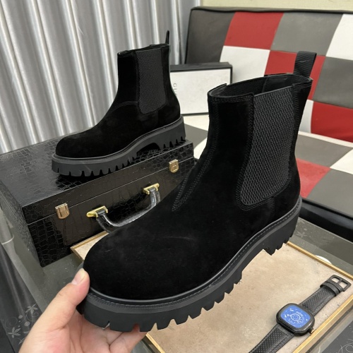 Wholesale Gucci Boots For Men #1264845 $102.00 USD, Wholesale Quality Replica Gucci Boots