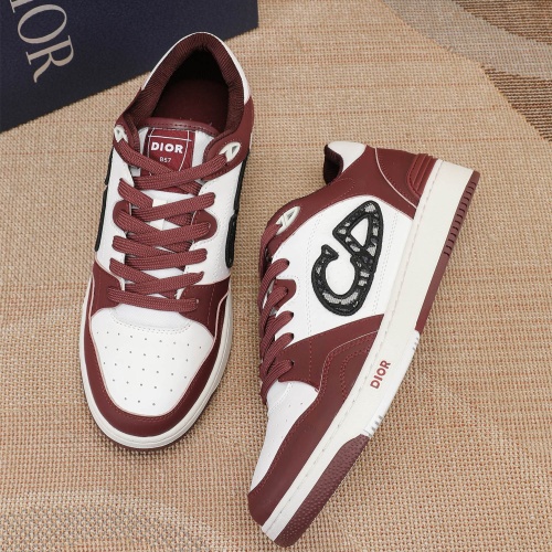 Replica Christian Dior Casual Shoes For Men #1264857 $76.00 USD for Wholesale