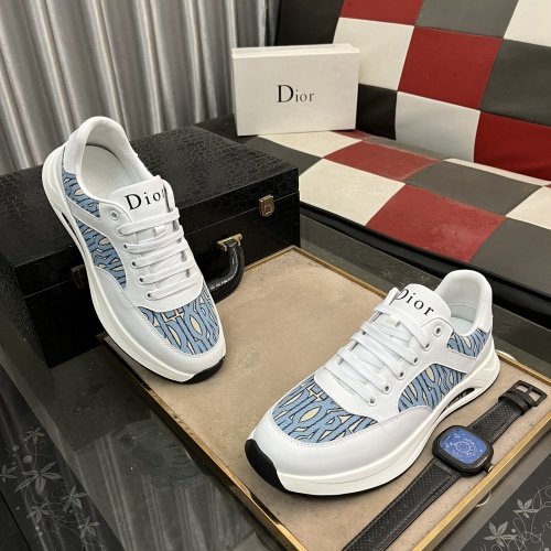 Replica Christian Dior Casual Shoes For Men #1264885 $76.00 USD for Wholesale