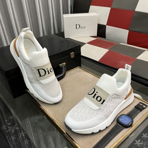 Wholesale Christian Dior Casual Shoes For Men #1264888 $80.00 USD, Wholesale Quality Replica Christian Dior Casual Shoes