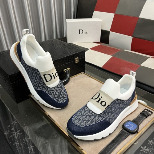 Wholesale Christian Dior Casual Shoes For Men #1264889 $80.00 USD, Wholesale Quality Replica Christian Dior Casual Shoes