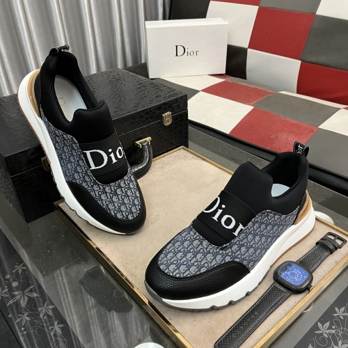 Wholesale Christian Dior Casual Shoes For Men #1264890 $80.00 USD, Wholesale Quality Replica Christian Dior Casual Shoes