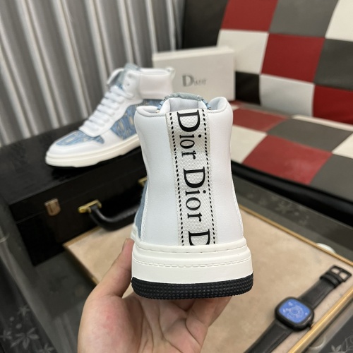 Replica Christian Dior High Top Shoes For Men #1264892 $80.00 USD for Wholesale