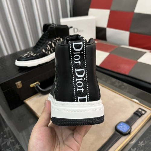 Replica Christian Dior High Top Shoes For Men #1264893 $80.00 USD for Wholesale