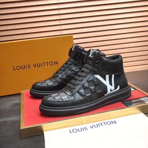 Wholesale Louis Vuitton High Tops Shoes For Men #1264986 $88.00 USD, Wholesale Quality Replica Louis Vuitton High Tops Shoes